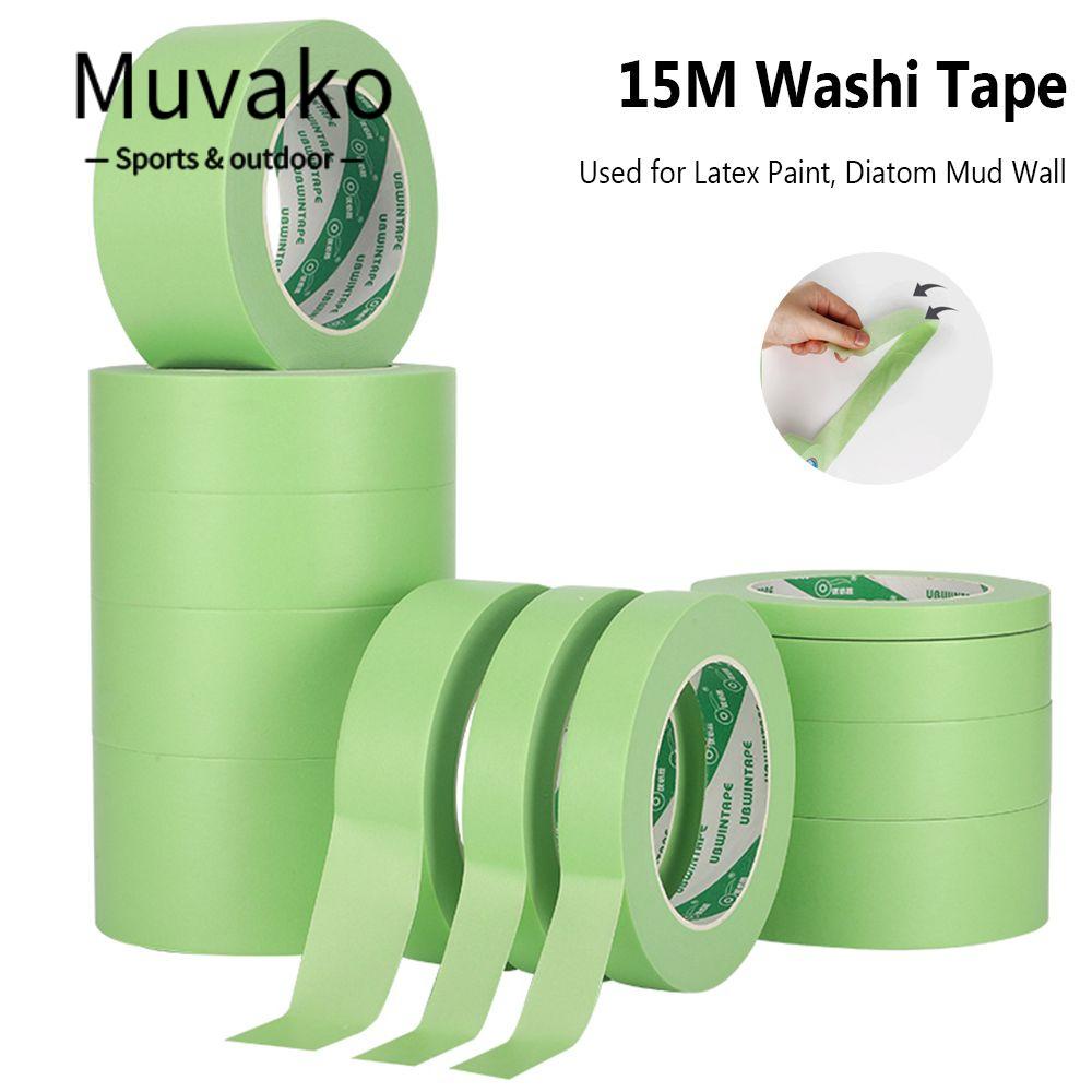 MUVAKO Cuộn Băng Keo 15M Không Để Lại Dấu Vết