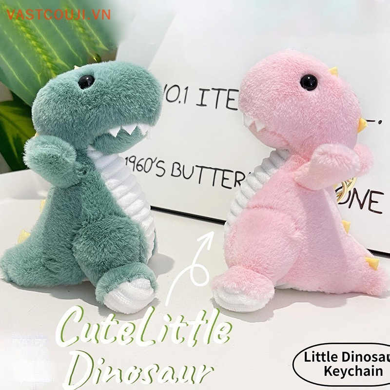 1 Móc Khóa Khủng Long Nhồi Bông Đáng Yêu