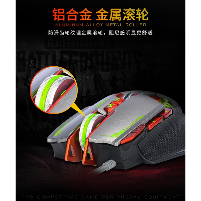 Chuột Quang Chơi Game Có Dây usb v9 Lff0703