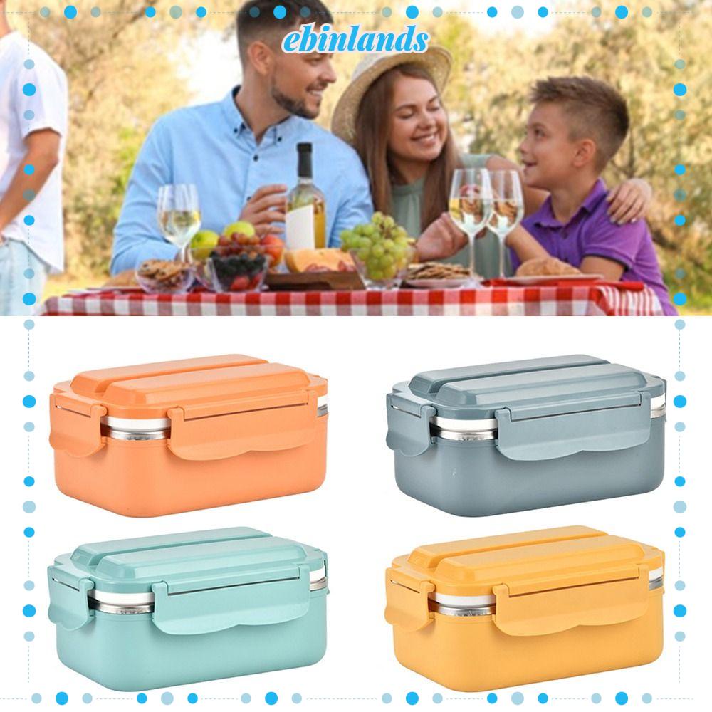 EBINLANDS Hộp Đựng Cơm Trưa Chống Rò Rỉ Tiện Dụng Cho Học Sinh / Nhân Viên Văn Phòng