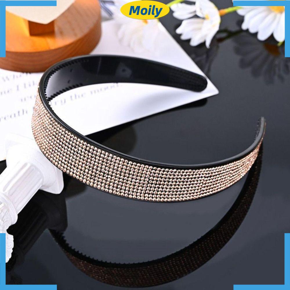 MOILYVN Cài Tóc Đính Đá Thời Trang Nữ Tính
