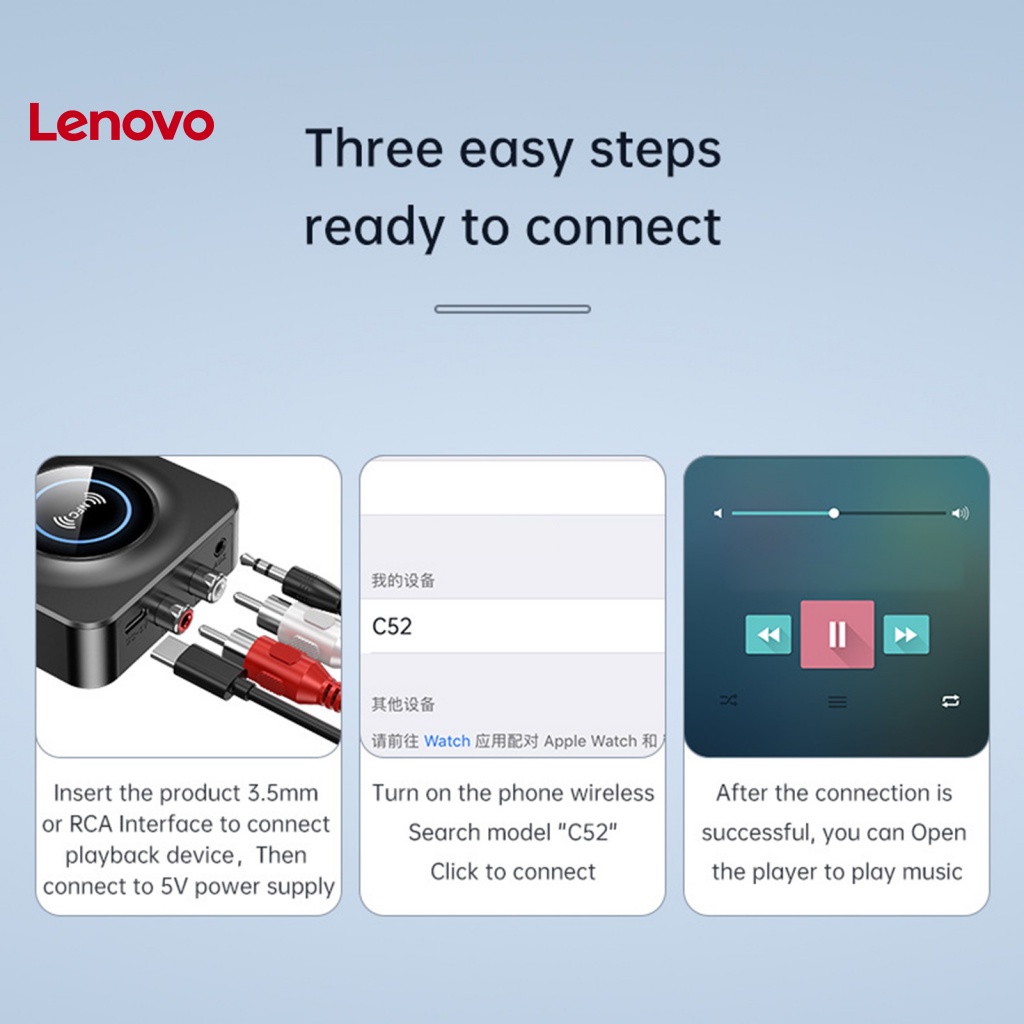 Thiết Bị Nhận Tín Hiệu Âm Thanh Bluetooth 5.1 TF Cho Điện Thoại