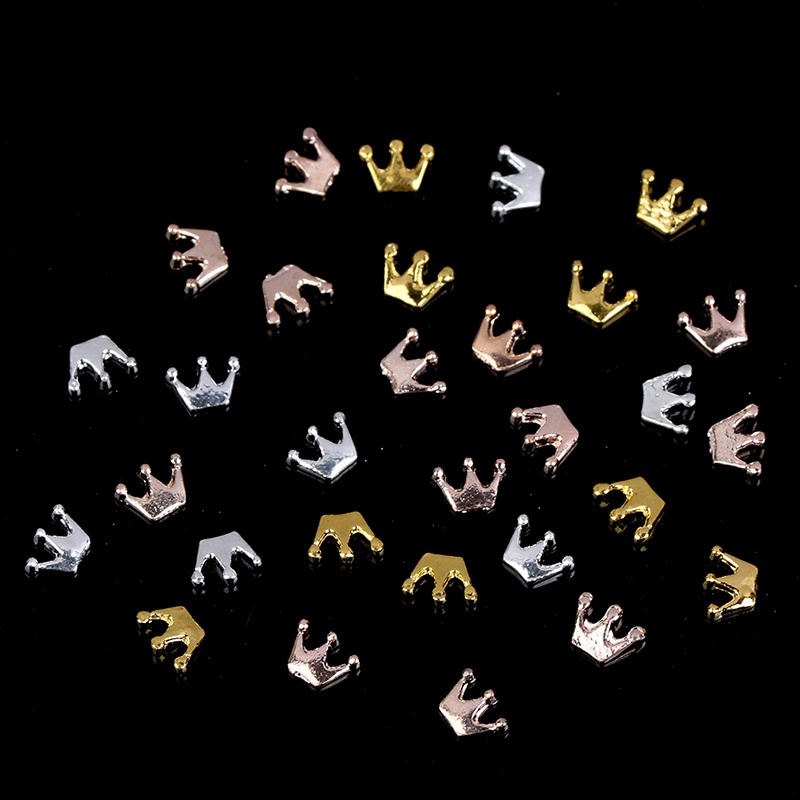 Phụ Kiện Đính Trang Trí Móng Tay 3D Bằng Hợp Kim Thời Trang