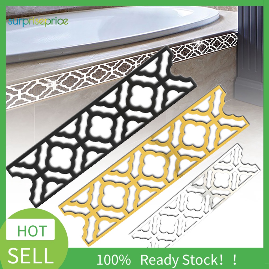 Miếng Dán Tường Bằng Acrylic Họa Tiết Hình Học 3D Độc Đáo Trang Trí Nhà Cửa