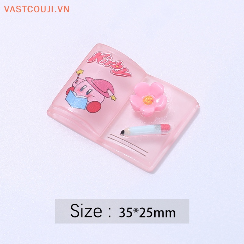 Set 5 Miếng Dán Hình Hoa Bằng Nhựa Dạ Quang Trang Trí Điện Thoại / Kẹp Tóc DIY