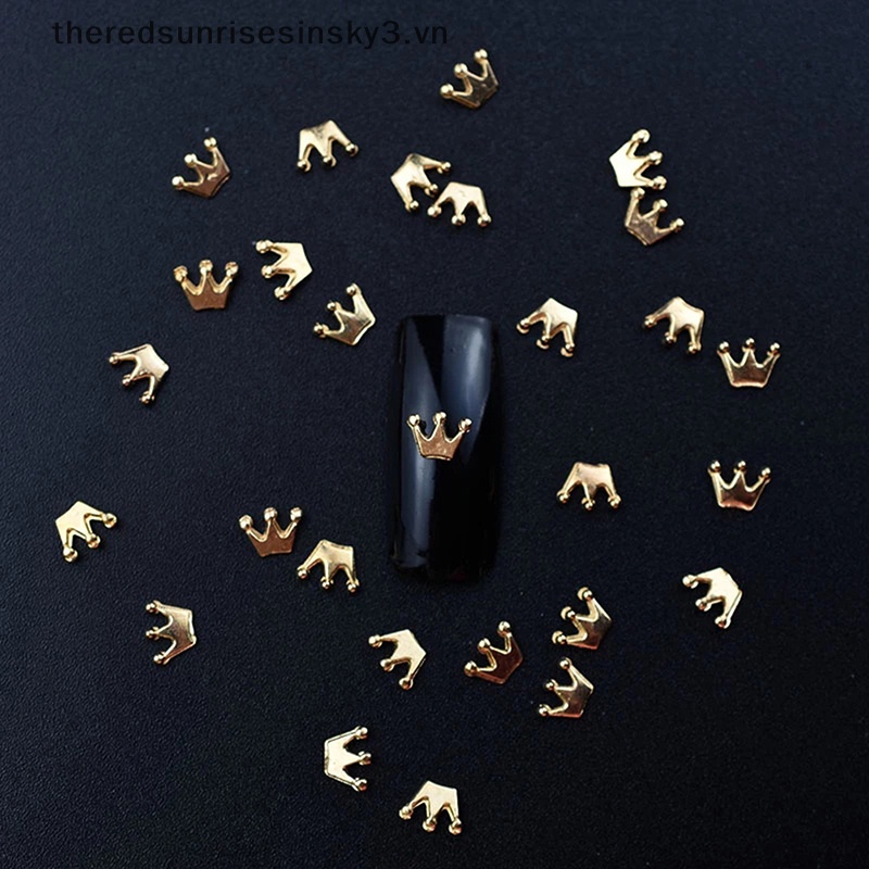 Phụ Kiện Đính Trang Trí Móng Tay 3D Bằng Hợp Kim Thời Trang