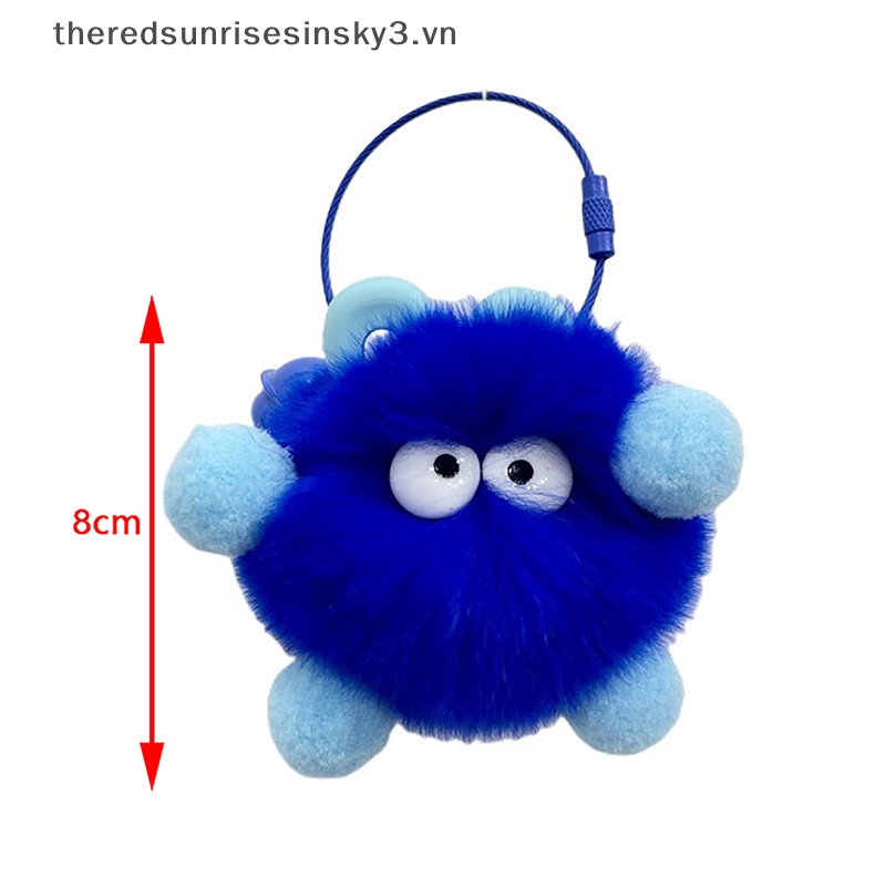 # # Móc Khóa Banh Lông Thỏ Thật Thời Trang Sáng Tạo Dễ Thương Dành Cho Nữ