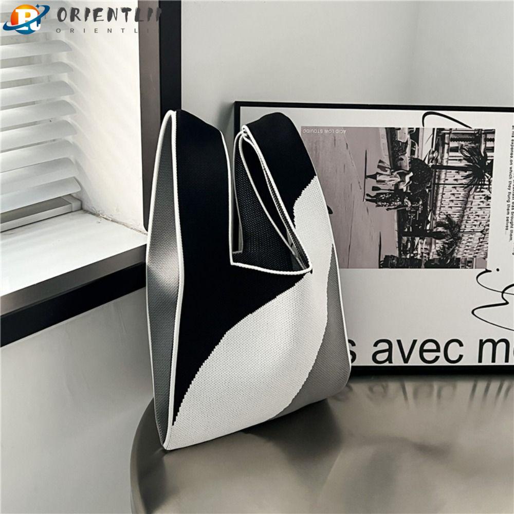 ORIENTLII Túi Xách Đan Len Thời Trang Cho Nữ