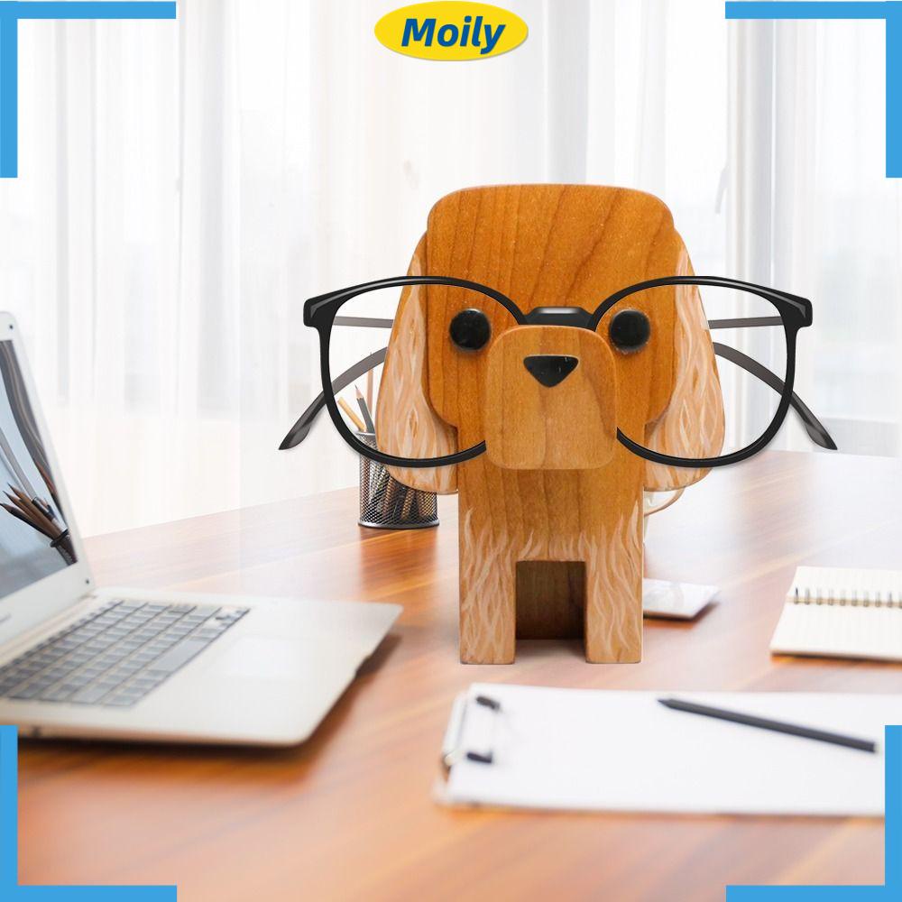 MOILYVN Giá Đỡ Trưng Bày Mắt Kính Bằng Gỗ Thiết Kế Độc Đáo Trang