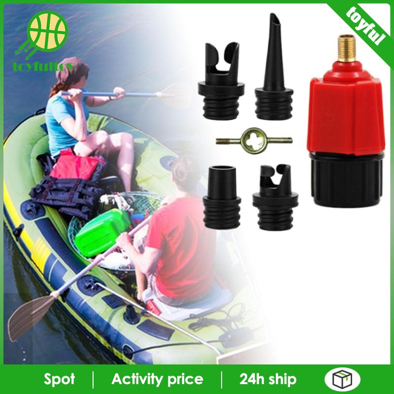 Set 5 Van Bơm Hơi Đa Năng Cho Thuyền Bơm Hơi