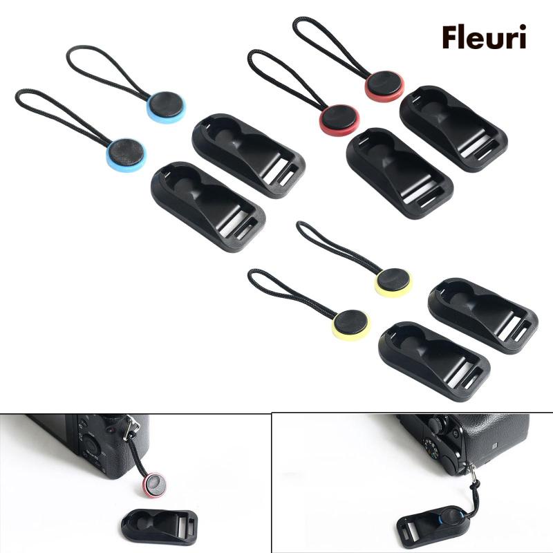 Set 2 Cặp Khóa Vòng Mini Qd Tháo Lắp Nhanh Cho Dây Đeo Cổ / Vai / Dây Đeo Cổ DIY