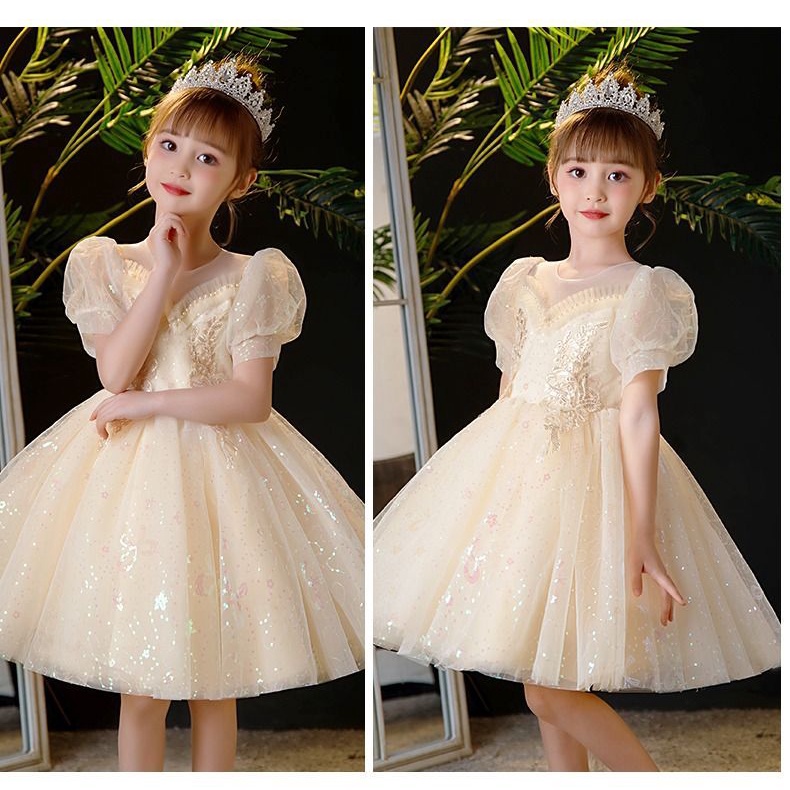 Đầm Công ChúA Dự TiệC Piano Cho Bé GáI