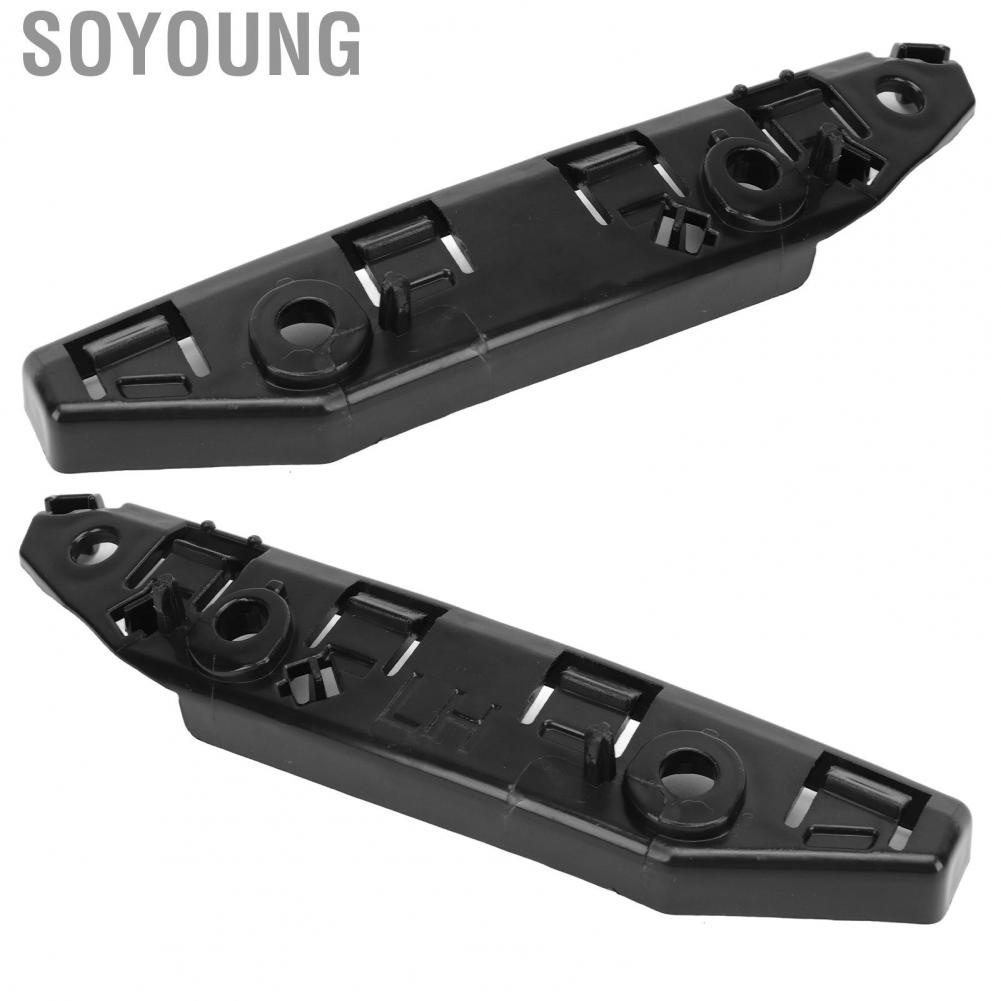 Soyoung Front Bumper Bracket Shockproof Side Retainer Mounting Brackets Replacement For Tesla Model 3 2017 to 2023