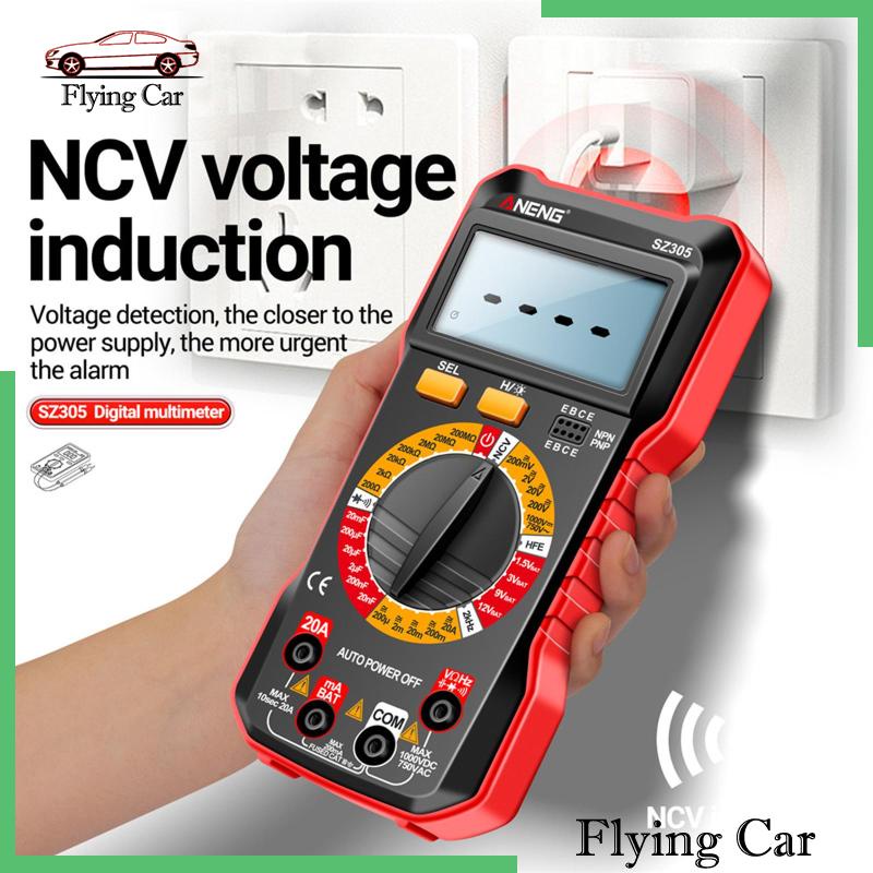 Vôn Kế Kỹ Thuật Số DC Không Tiếp Xúc Có Màn Hình LCD