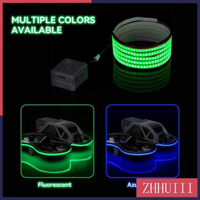 Dải Đèn Led Nhiều Màu Độ Sáng Cao Tương Thích Với Máy Bay Quay Phim Dji Avata