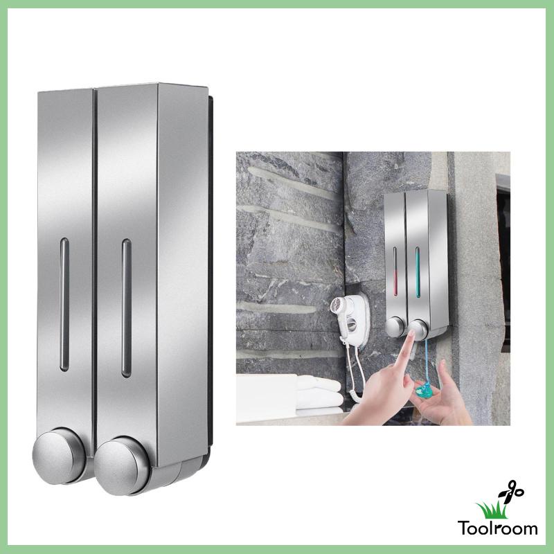 Bình Đựng Xà Phòng Dạng Lỏng Gắn Tường Tiện Dụng Cho Nhà Bếp / Phòng Tắm