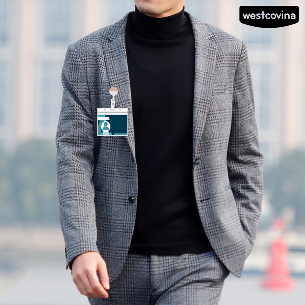 [WSTN]✎Vỏ Bọc Bảo Vệ Thẻ Tên Bền Bỉ Chống Thấm Nước Thiết Kế Vân Đá Cẩm