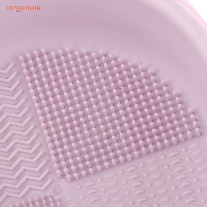 Dụng Cụ Vệ Sinh Cọ Trang Điểm Bằng Silicone Nhiều Màu Sắc