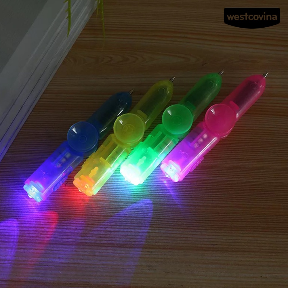 [WSTN]✎Bút Bi Gắn Đèn Giúp Giảm Căng Thẳng