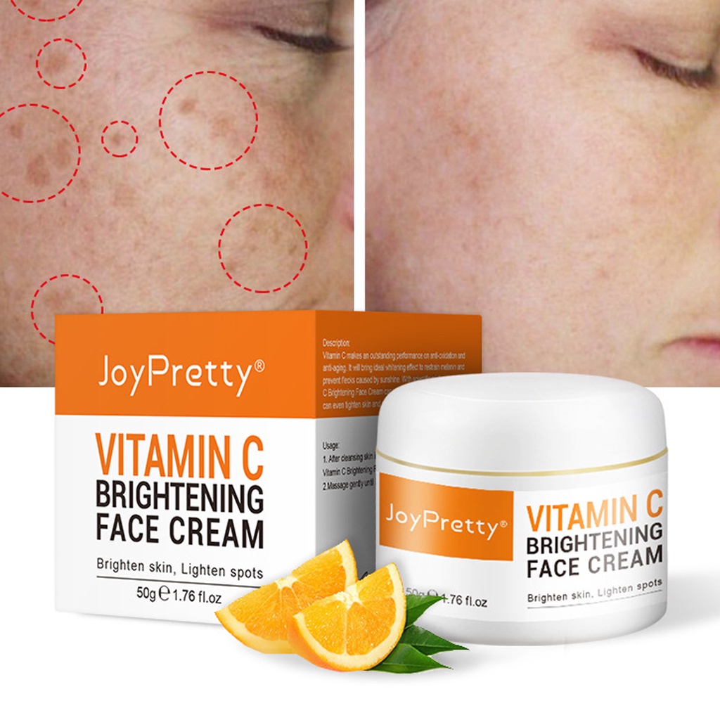 Kem vitamin c 50ml Dưỡng Ẩm Làm Trắng Và Sáng Da