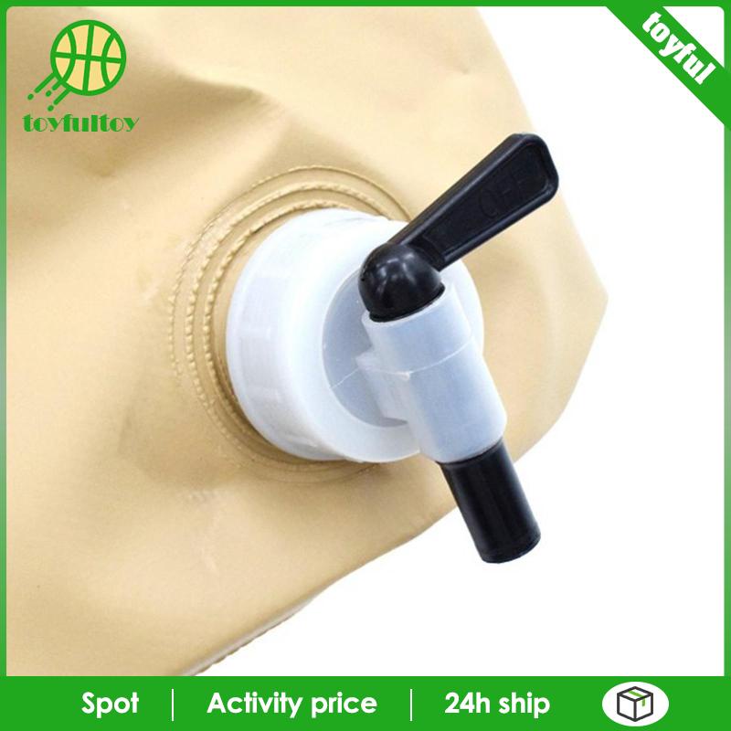 Xô Đựng Nước Có Tay Cầm Và Nắp Đậy Có Thể Gấp Gọn Tiện Dụng Mang Theo Du Lịch Cắm Trại