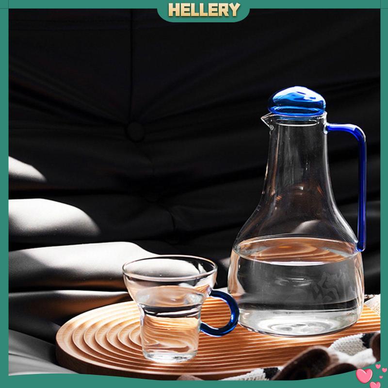 Bình Đựng Nước Bằng Kính Trọng Lượng Nhẹ 1300ml Có Tay Cầm Tiện Dụng