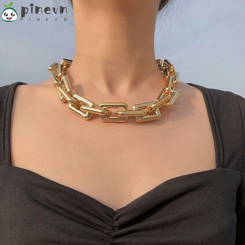 PINEVN Vòng Cổ Choker Bằng Hợp Kim Phong Cách Punk CCB Thời Trang Cho Nữ
