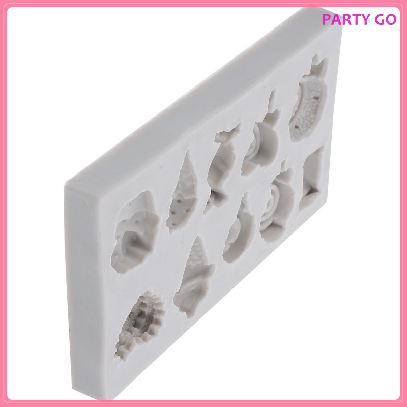 Bộ Khuôn Chạm Khắc Hình Kẹo / Kem / Bánh DIY