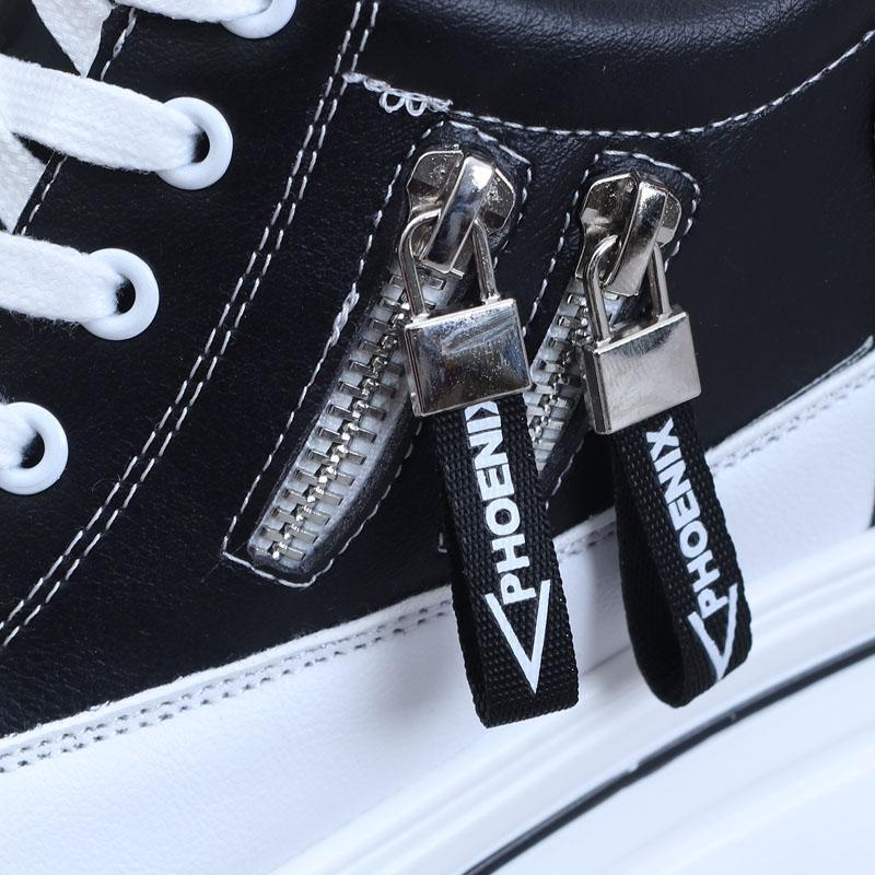 Giày Sneaker muffin Đế Dày Có Khóa Kéo Bên Trong Dễ Phối Đồ Cho Nữ 2023