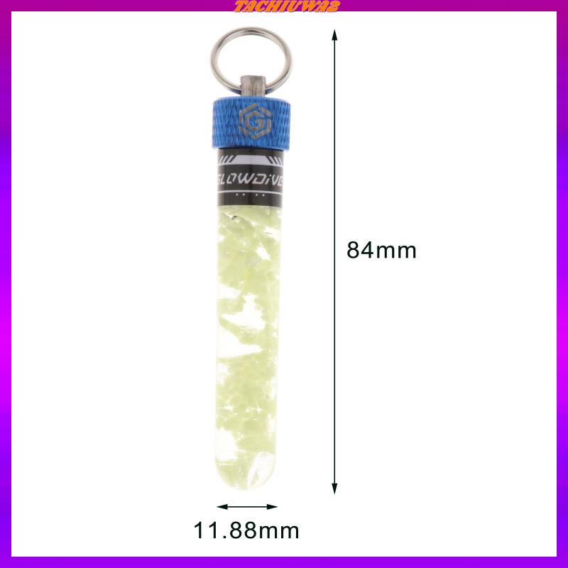 Thanh Phát Sáng Chống Thấm Nước Kèm Móc Khóa Tiện Dụng Cho Thợ Lặn / Cắm Trại