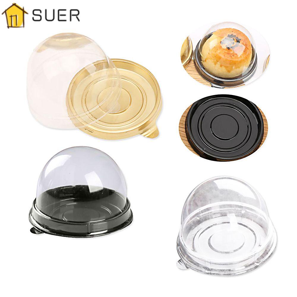 SUENIN Set 50 Hộp Đựng Bánh Trung Thu Hình Tròn Mini DIY