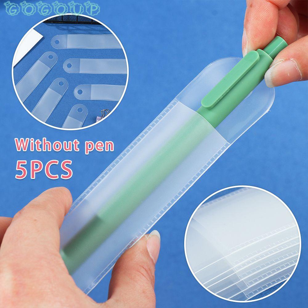 GOGOUP Set 5 Túi Đựng Bút Màu Sắc Xinh Xắn