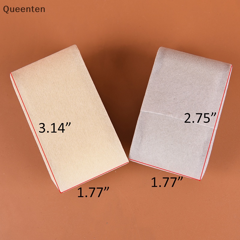 1 Miếng Đệm Đồng Hồ Bằng Da Lộn Màu Ngà / Kem Dùng Trưng Bày QT