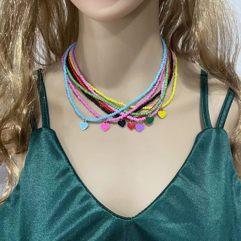 [Featured] Dây Chuyền Hạt Cổ Điển Phụ Kiện Trang Sức / Vòng Cổ Choker Nhiều Màu Ngọt Ngào Thời Trang Mùa Hè Phổ Biến Cho Nữ