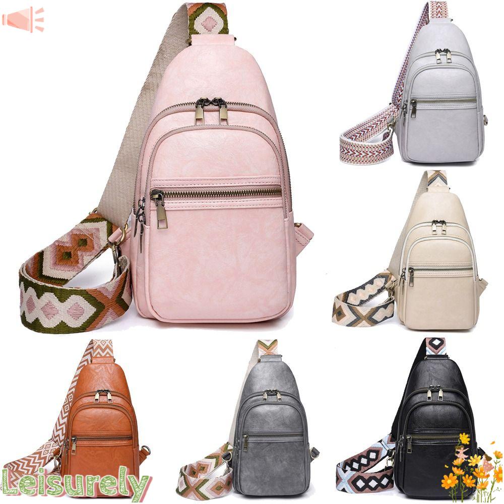 LEILY Túi Đeo Chéo Da Pu Cỡ Nhỏ Thời Trang Sành Điệu