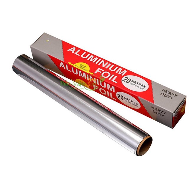 Giấy bạc nướng thức ăn, màng nhôm nướng thịt, bảo quản thực phẩm, có thể sử dụng cho nồi chiên không dầu (lethanh.vn)