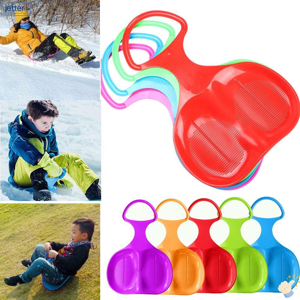 LET Ván Trượt Tuyết Bằng Nhựa Có Tay Cầm Lớn Cho Bé