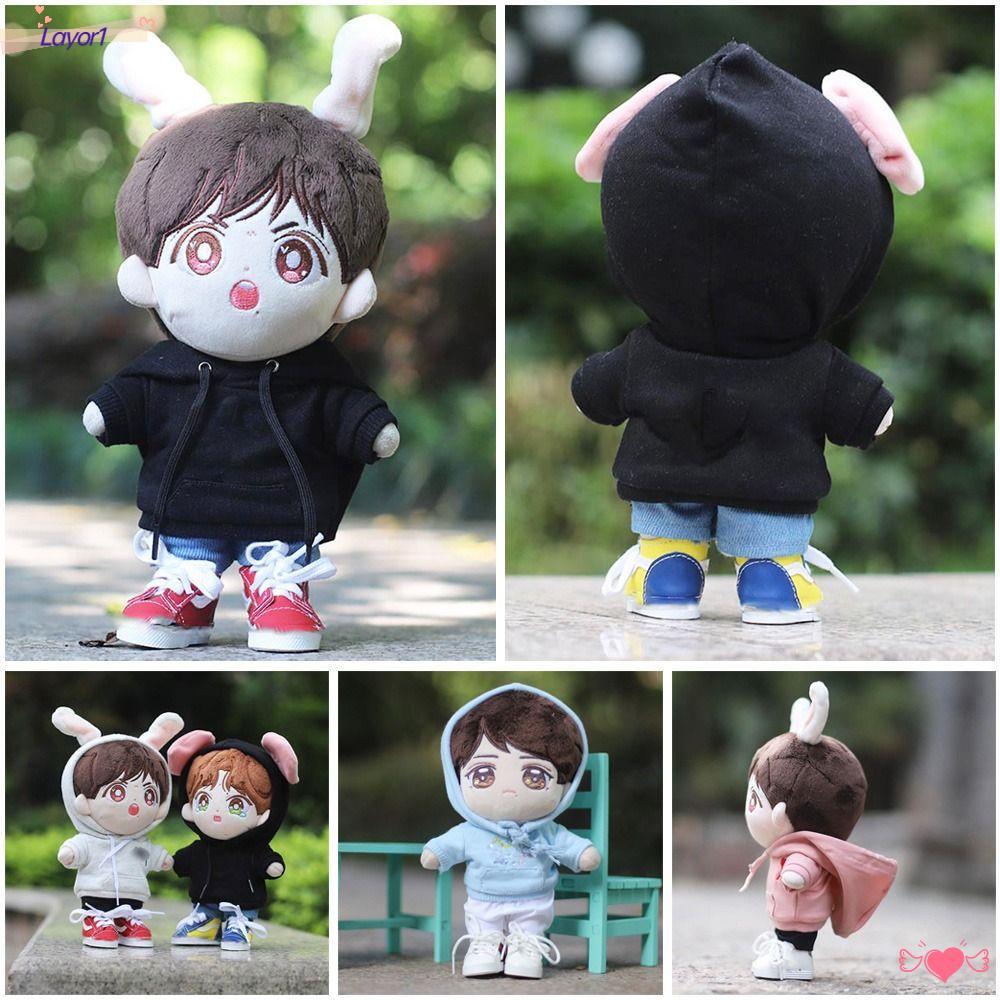 LAYOR1 Áo Hoodies Handmade Dành Cho Búp Bê 1 / 111 / 12 OB11 10cm 1 / 12BJD