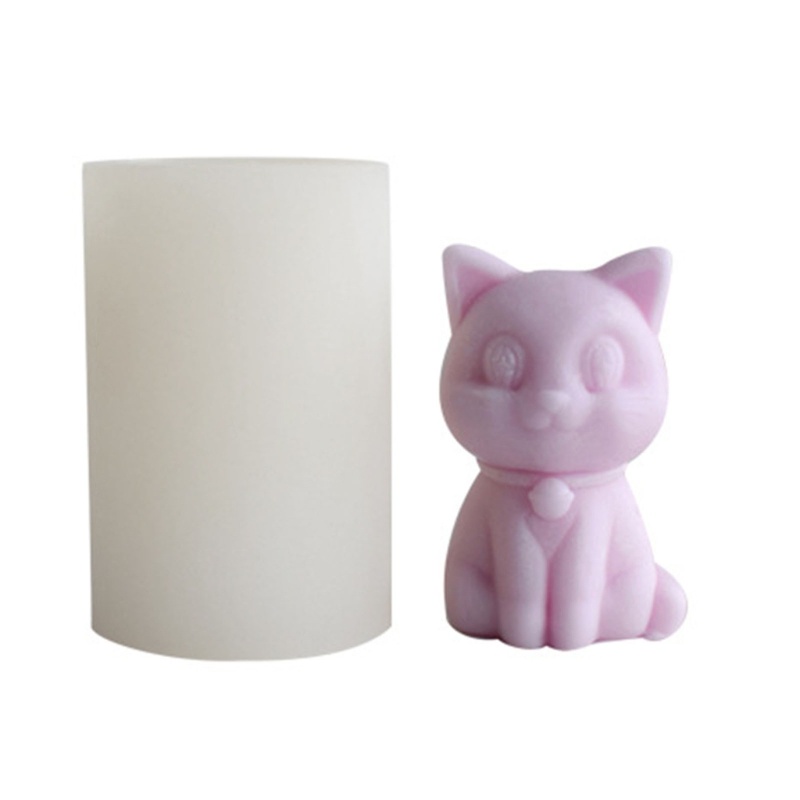 Khuôn Silicone Tạo Hình Làm Nến Hình Động Vật 3D DIY