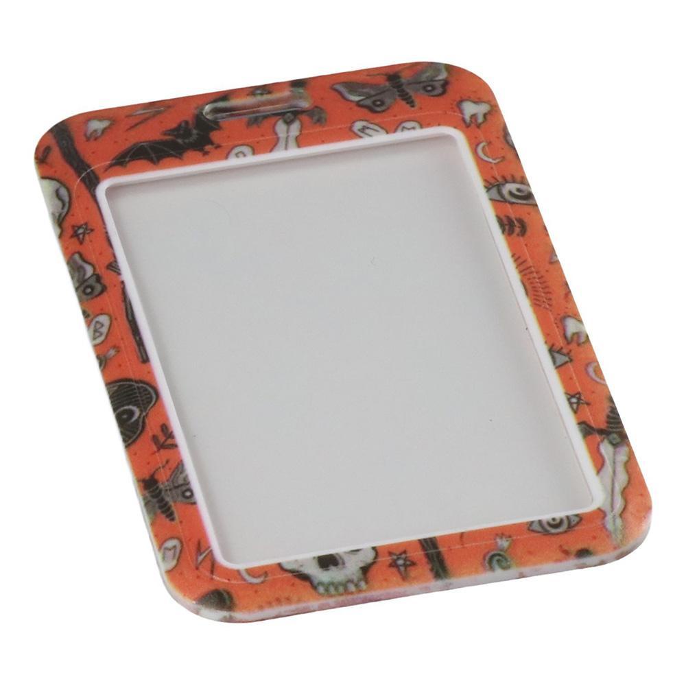 CHOOKEY Dây Buộc, Giá Đỡ Huy Hiệu ID Hình Quả Cam Cho Văn Phòng