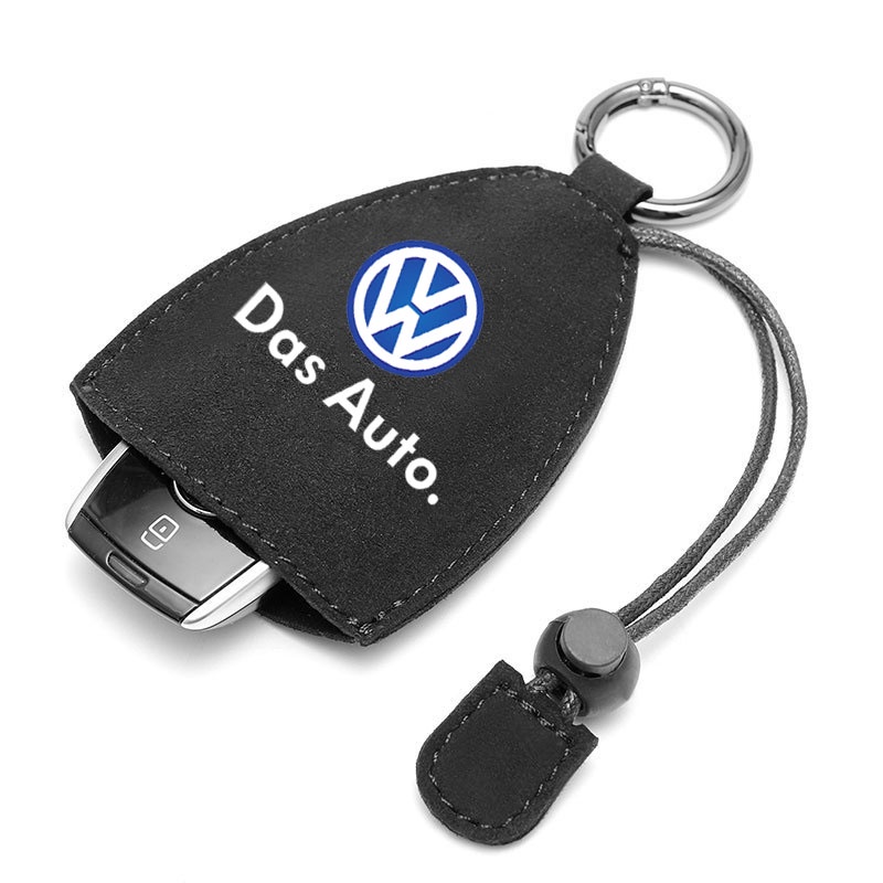 Vỏ Da Lộn Bảo Vệ Chìa Khóa Xe Hơi Volkswagen Polo Fox Gol Up Golf Beetle Santana Sagitar Tiguan Passat Touran Jetta Caddy Shsran