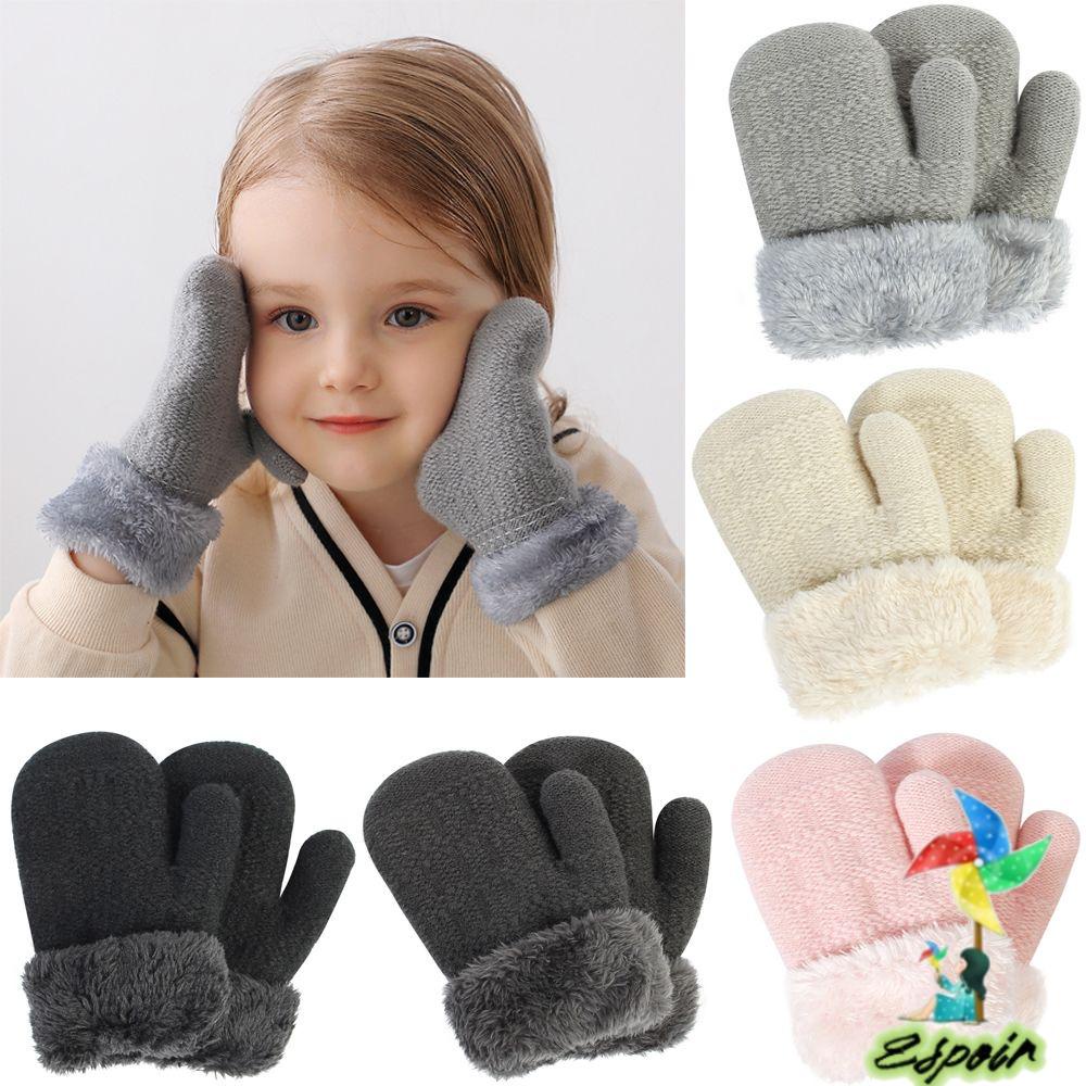 ESPO Găng Tay Giữ Ấm Hoạt Hình Dễ Thương Cho Bé