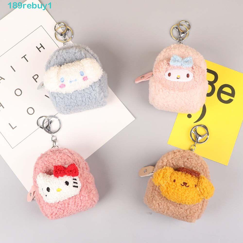 REBUY1 Ví Đựng Tiền Xu Mymelody Có Khóa Kéo Hình Hello Kitty Dễ Thương