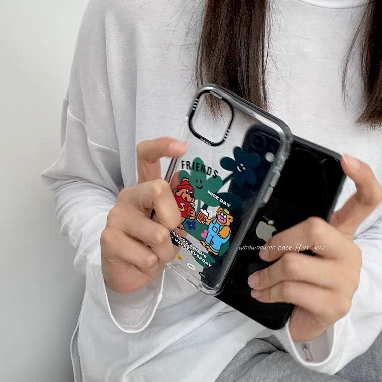 Ốp Điện Thoại Silicon Trong Suốt Chống Sốc Cho iPhone11x EYNE Plus Xr7 pro13 xsmax6 128