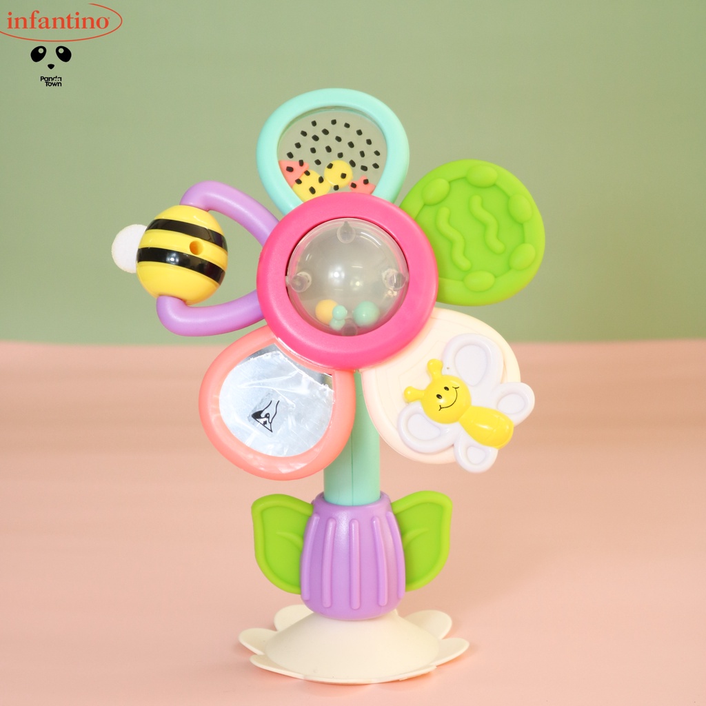 Đồ chơi hình hoa cho bé INFANTNO FunFlower, đồ chơi cho trẻ chất liệu cao cấp an toàn