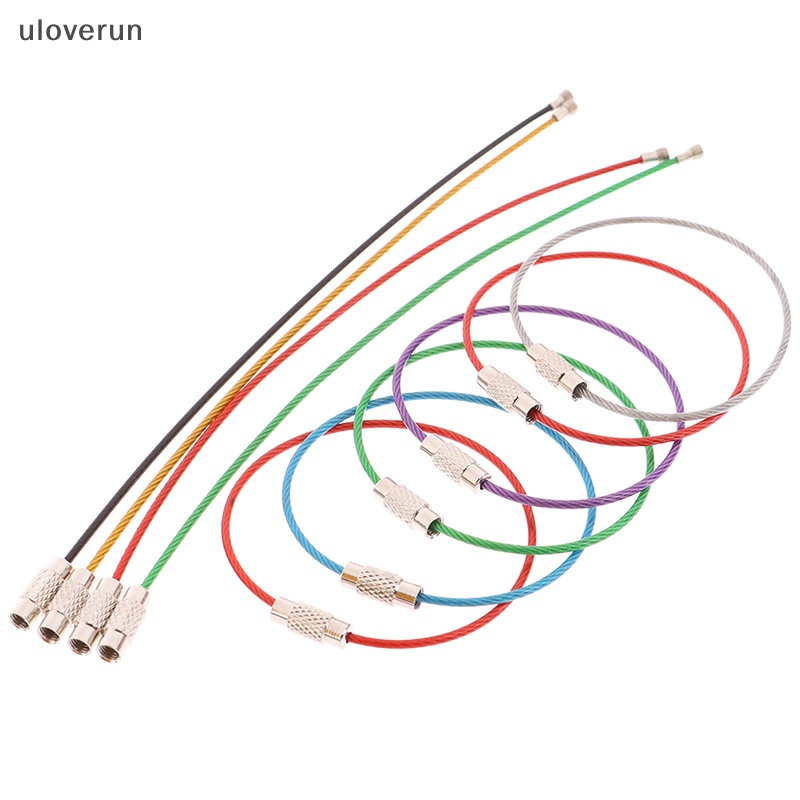 Set 10 Vòng Khóa Dây Cáp Bằng Thép Không Gỉ vn