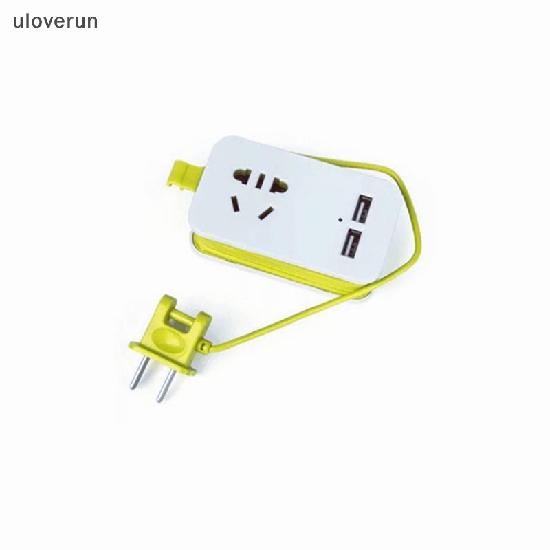 Dây Cáp Nối Dài 1.5M Cổng AC + 2 Cổng USB vn