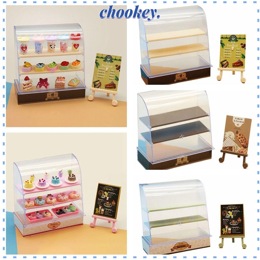 CHOOKEY Mô Hình Cửa Hàng Bánh Kem Trang Trí Nhà Búp Bê