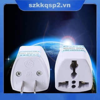 250v 10A 800W Universal EU GER US Cắm Adapter Châu Âu Đức Trung Quốc Ổ Cắm Điện Chuyển Đổi Chuyển Đổi Du Lịch Cắm Trắng
