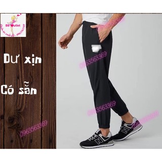 Quần gió nam nb mềm mại, chống nhăn dáng thể thao